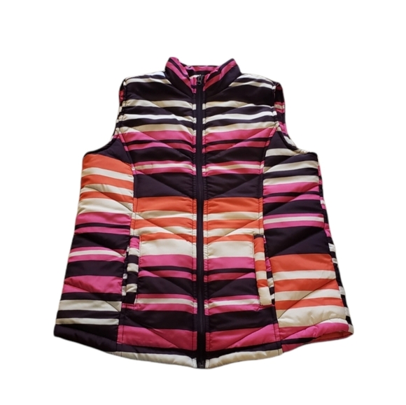LADIES FRESH POLY FILLED PUFFER VEST SZ SMALL - Picture 1 of 11